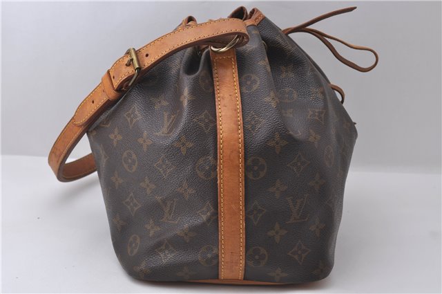 Authentic Louis Vuitton Monogram Petit Noe Shoulder Bag M42226 LV 0751D