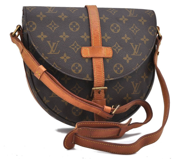 Auth Louis Vuitton Monogram Chantilly GM Shoulder Cross Body Bag M51232 LV 0752D