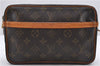 Authentic Louis Vuitton Monogram Compiegne 23 Clutch Hand Bag M51847 LV 0753D