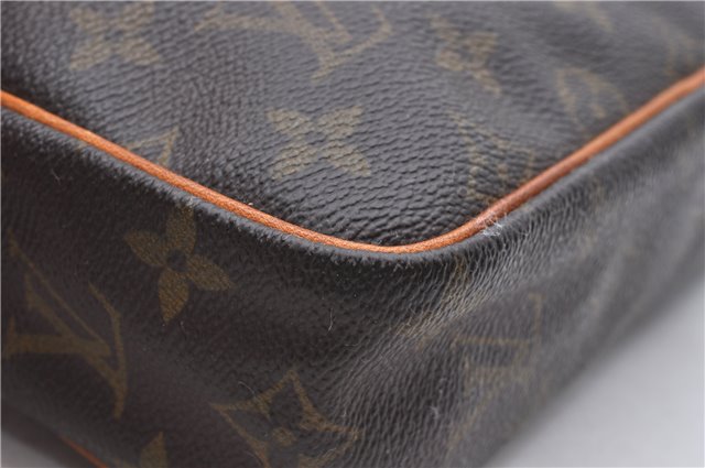 Authentic Louis Vuitton Monogram Compiegne 23 Clutch Hand Bag M51847 LV 0753D