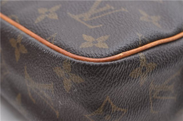 Authentic Louis Vuitton Monogram Compiegne 23 Clutch Hand Bag M51847 LV 0753D