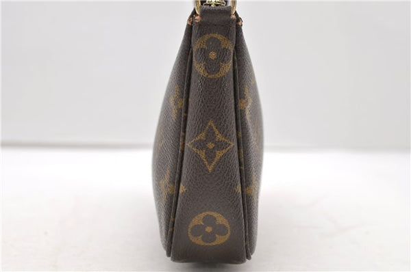 Authentic Louis Vuitton Monogram Pochette Accessoires Pouch M51980 LV 0754D