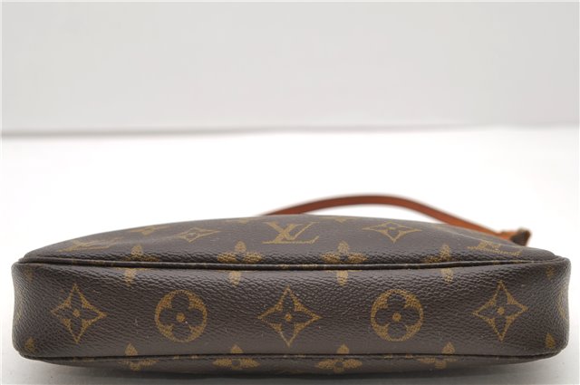 Authentic Louis Vuitton Monogram Pochette Accessoires Pouch M51980 LV 0754D