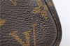 Authentic Louis Vuitton Monogram Pochette Accessoires Pouch M51980 LV 0754D