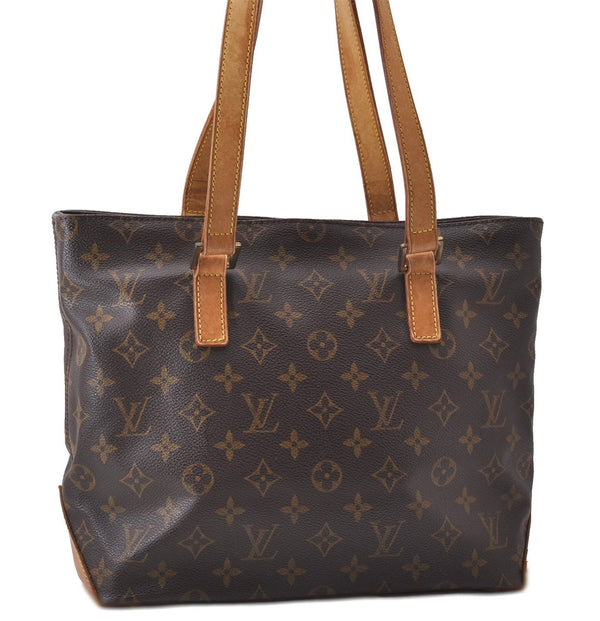 Authentic Louis Vuitton Monogram Cabas Piano Tote Bag M51148 LV 0757D