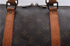 Auth Louis Vuitton Monogram Keepall Bandouliere 55 Boston Bag M41414 LV 0758D