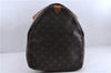 Authentic Louis Vuitton Monogram Keepall 55 Boston Bag M41424 LV 0759D