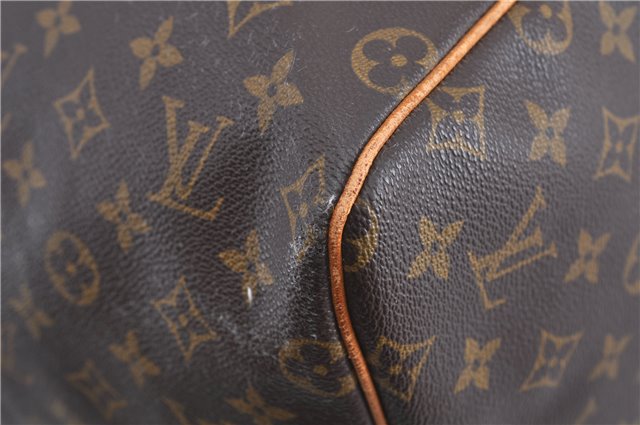 Authentic Louis Vuitton Monogram Keepall 55 Boston Bag M41424 LV 0759D