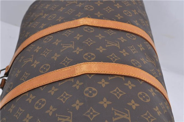 Authentic Louis Vuitton Monogram Keepall 55 Boston Bag M41424 LV 0759D