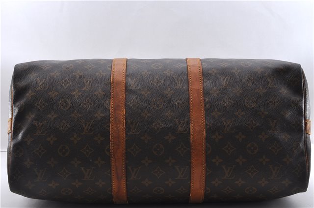 Auth Louis Vuitton Monogram Keepall Bandouliere 50 Boston Bag M41416 LV 0761D