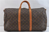 Auth Louis Vuitton Monogram Keepall Bandouliere 50 Boston Bag M41416 LV 0762D