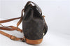 Authentic Louis Vuitton Monogram Montsouris MM Backpack M51136 LV 0763D