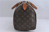 Authentic Louis Vuitton Monogram Speedy 30 Hand Bag Purse M41526 LV 0764D