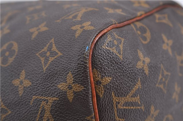 Authentic Louis Vuitton Monogram Speedy 30 Hand Bag Purse M41526 LV 0764D