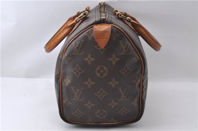 Authentic Louis Vuitton Monogram Speedy 25 Hand Bag M41528 LV 0766D