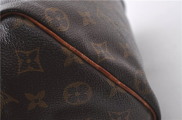 Authentic Louis Vuitton Monogram Speedy 25 Hand Bag M41528 LV 0766D