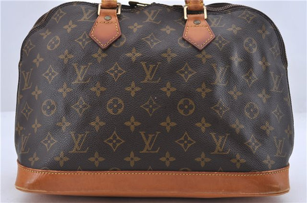 Authentic Louis Vuitton Monogram Alma Hand Bag M51130 LV 0768D