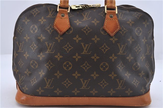 Authentic Louis Vuitton Monogram Alma Hand Bag M51130 LV 0768D