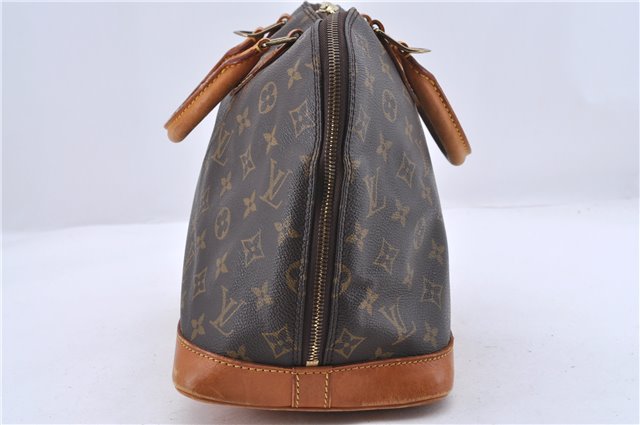 Authentic Louis Vuitton Monogram Alma Hand Bag M51130 LV 0768D