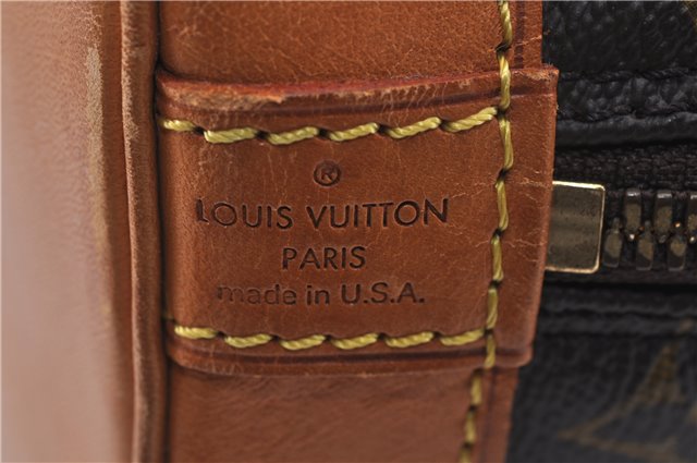 Authentic Louis Vuitton Monogram Alma Hand Bag M51130 LV 0768D