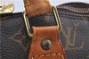 Authentic Louis Vuitton Monogram Alma Hand Bag M51130 LV 0768D