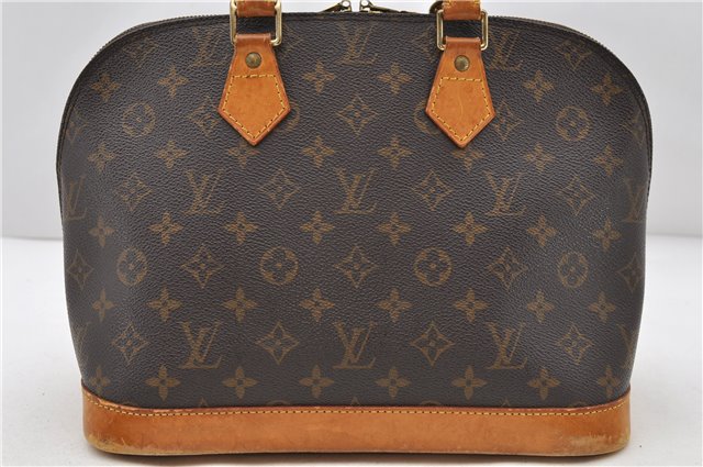 Authentic Louis Vuitton Monogram Alma Hand Bag M51130 LV 0769D