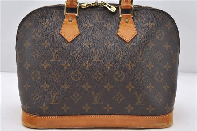 Authentic Louis Vuitton Monogram Alma Hand Bag M51130 LV 0769D