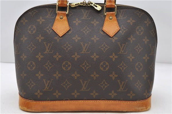 Authentic Louis Vuitton Monogram Alma Hand Bag M51130 LV 0769D