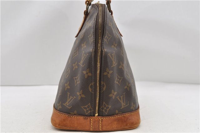 Authentic Louis Vuitton Monogram Alma Hand Bag Purse M51130 LV 0770D