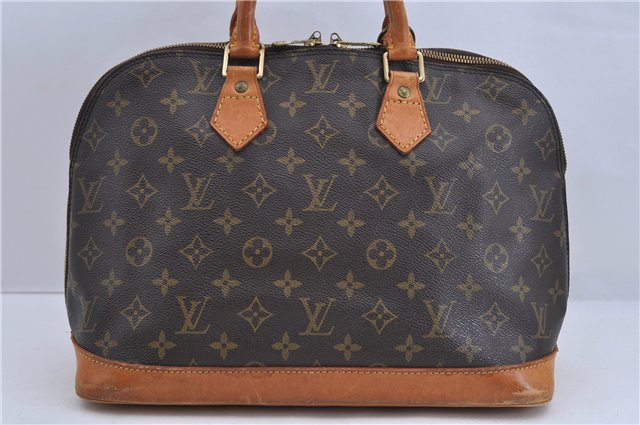 Authentic Louis Vuitton Monogram Alma Hand Bag M51130 LV 0771D