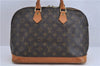 Authentic Louis Vuitton Monogram Alma Hand Bag M51130 LV 0771D