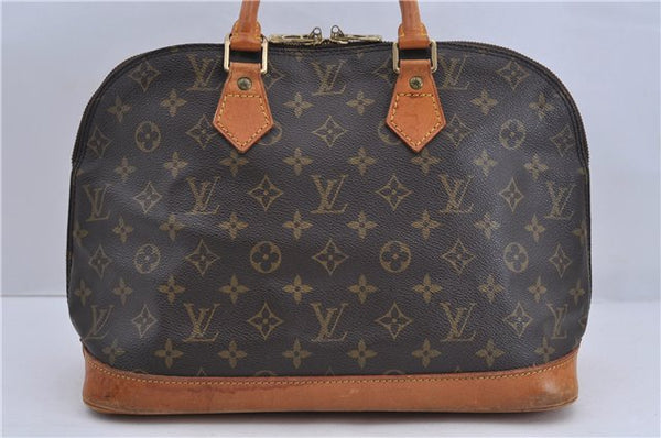 Authentic Louis Vuitton Monogram Alma Hand Bag M51130 LV 0771D