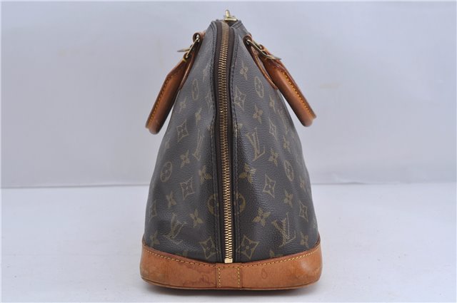 Authentic Louis Vuitton Monogram Alma Hand Bag M51130 LV 0771D