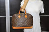 Authentic Louis Vuitton Monogram Alma Hand Bag M51130 LV 0771D