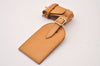 Authentic Louis Vuitton Name tag Handle Holder Beige 10Set LV 0771I