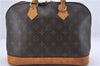 Authentic Louis Vuitton Monogram Alma Hand Bag M51130 LV 0772D