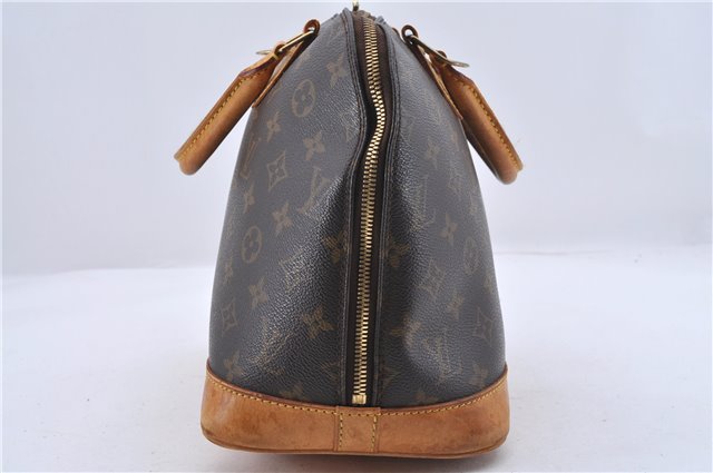 Authentic Louis Vuitton Monogram Alma Hand Bag M51130 LV 0772D