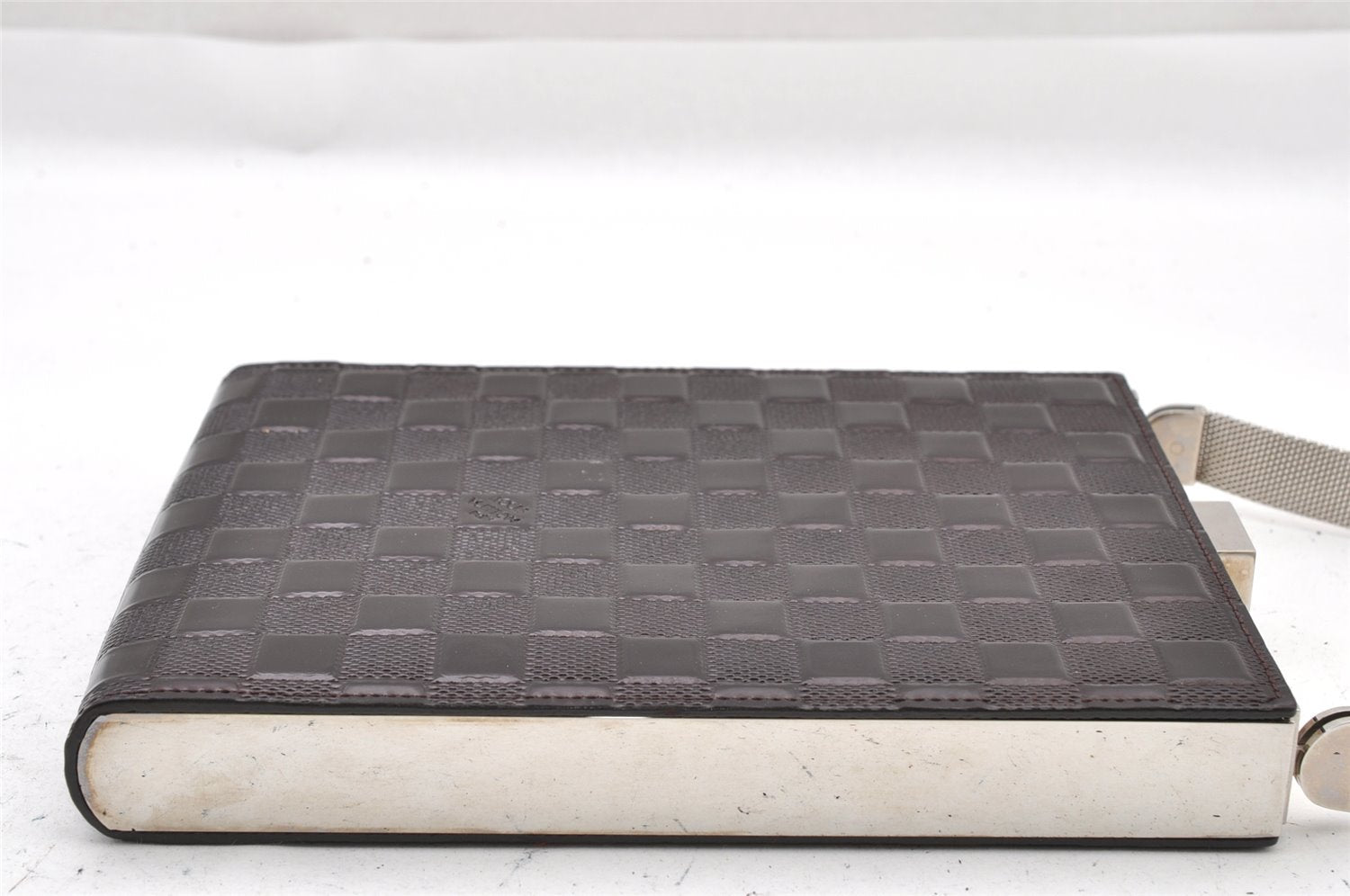 Authentic Louis Vuitton Damier Vernis Ange Hand Bag Purse M92105 Bordeaux 0773I