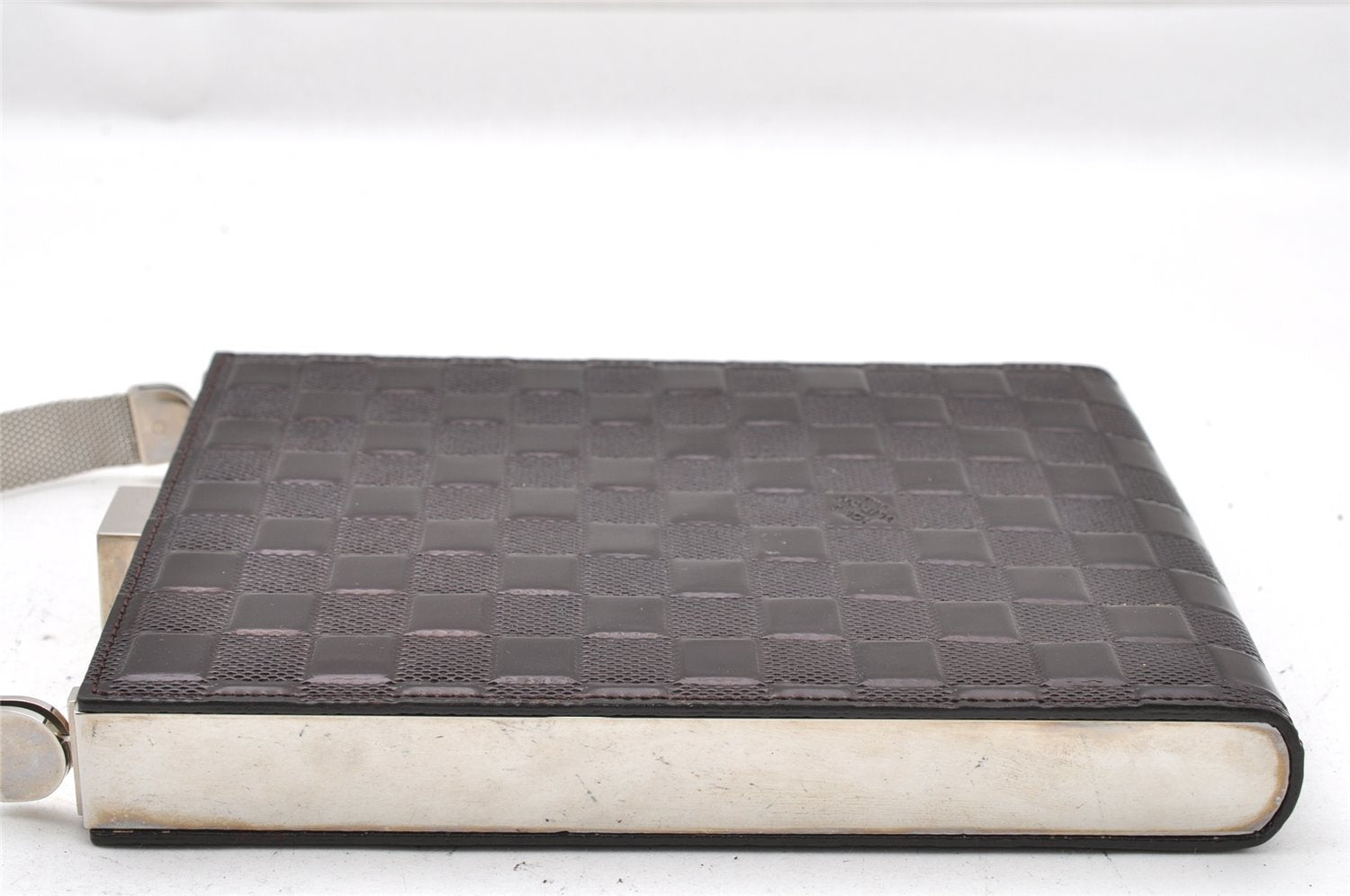 Authentic Louis Vuitton Damier Vernis Ange Hand Bag Purse M92105 Bordeaux 0773I