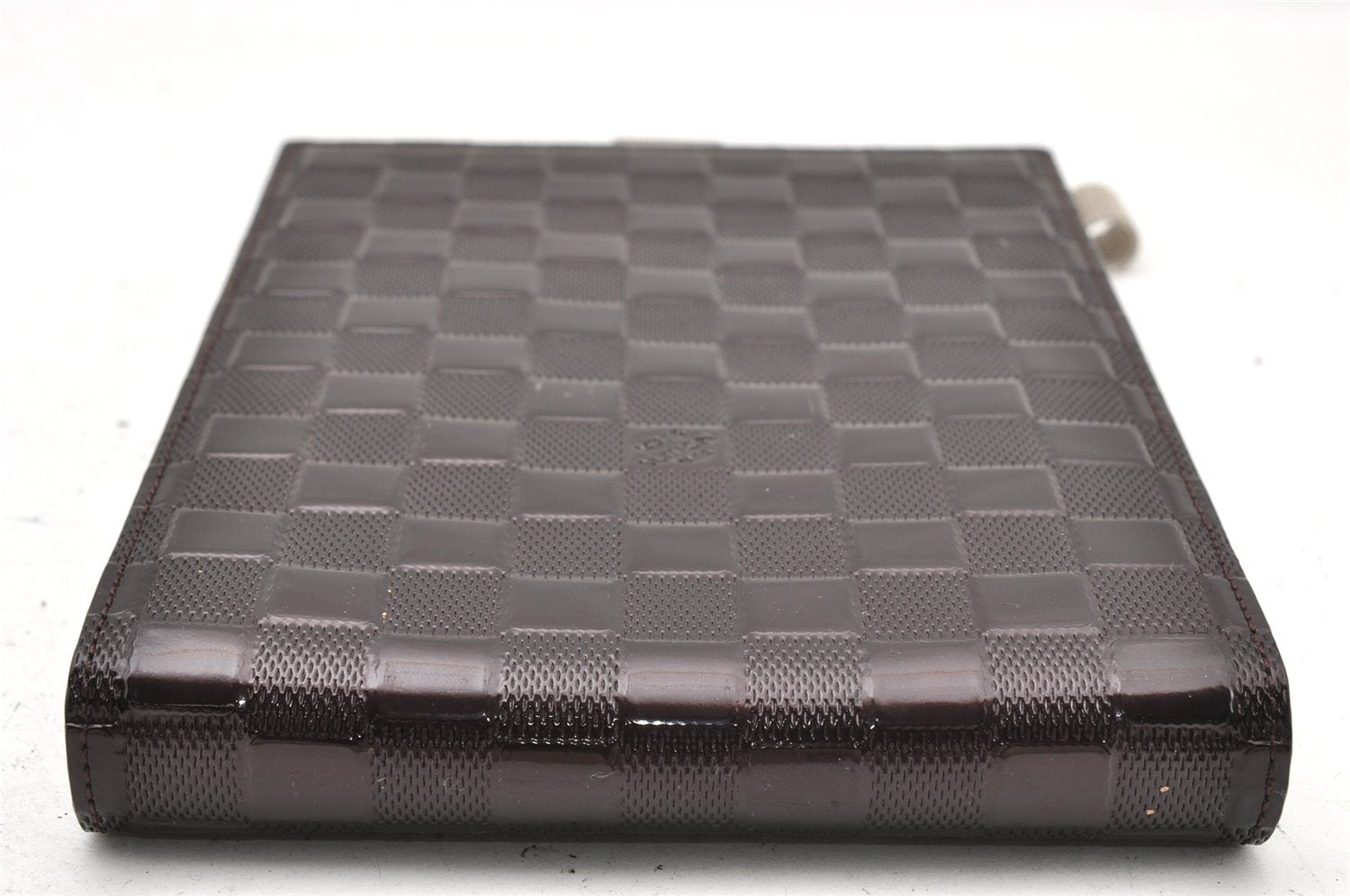 Authentic Louis Vuitton Damier Vernis Ange Hand Bag Purse M92105 Bordeaux 0773I