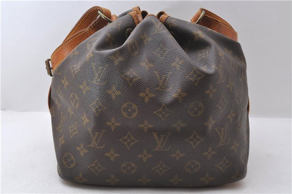 Authentic Louis Vuitton Monogram Petit Noe Shoulder Bag M42226 LV 0775D