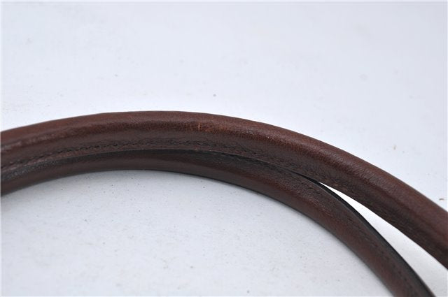 Authentic GUCCI Vintage Shoulder Tote Bag GG Canvas Leather 101971 Brown 0775F