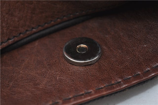 Authentic GUCCI Vintage Shoulder Tote Bag GG Canvas Leather 101971 Brown 0775F