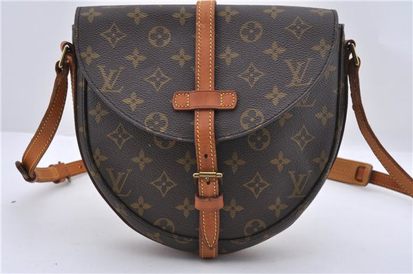 Auth Louis Vuitton Monogram Chantilly MM Shoulder Cross Body Bag M51233 LV 0776D