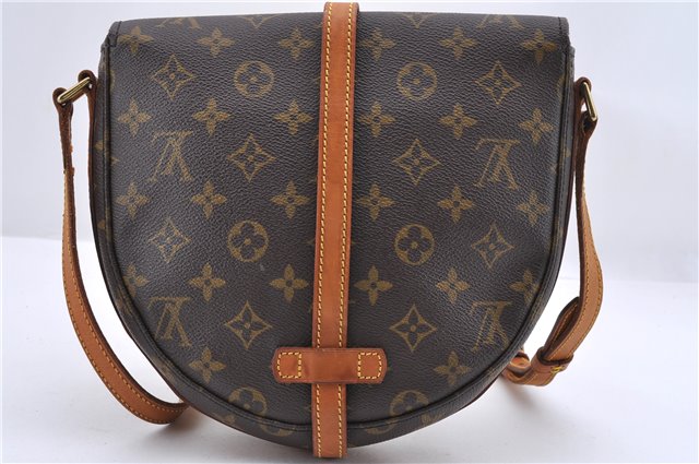 Auth Louis Vuitton Monogram Chantilly MM Shoulder Cross Body Bag M51233 LV 0776D