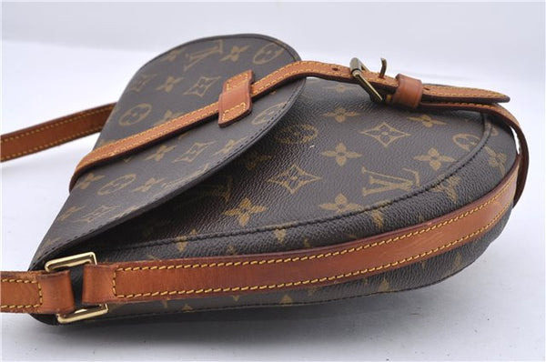 Auth Louis Vuitton Monogram Chantilly MM Shoulder Cross Body Bag M51233 LV 0776D
