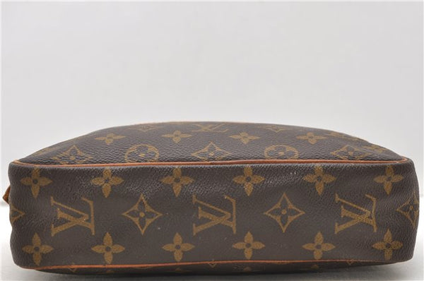 Authentic Louis Vuitton Monogram Compiegne 23 Clutch Hand Bag M51847 LV 0777D