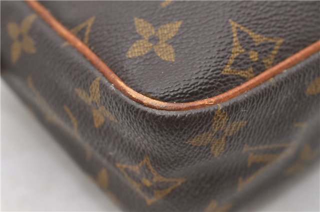 Authentic Louis Vuitton Monogram Compiegne 23 Clutch Hand Bag M51847 LV 0777D