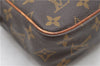 Authentic Louis Vuitton Monogram Compiegne 23 Clutch Hand Bag M51847 LV 0777D