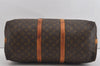 Auth Louis Vuitton Monogram Keepall Bandouliere 50 Boston Bag Old Model LV 0777I